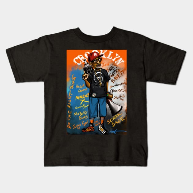 Crooklyn Kids T-Shirt by Timzartwork